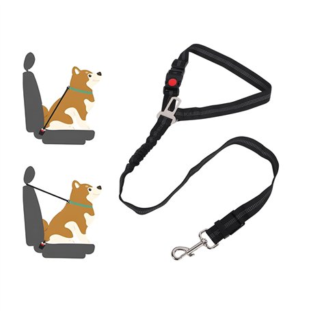 Lollanda Ceinture de sécurité pour chien de voiture