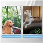 Lollanda Ceinture de sécurité pour chien de voiture, ceinture de siège auto pour chien avec bandes réfléchissantes et cordes tam