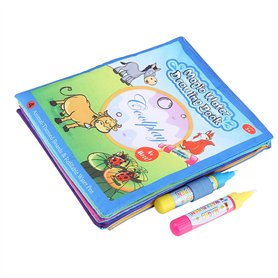 Zerodis Livre de dessin et coloriage à l’eau pour l’éducation précoce des enfants