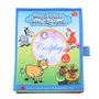 Zerodis Livre de dessin et coloriage à l’eau pour l’éducation précoce des enfants, livre en tissu avec styloe à eau pour peintur