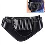 Sonew Scissor Holster avec PU cuir Sac de coiffure Pouch Holder avec la taille épaule ceinture en cuir ciseaux sac pour les coif