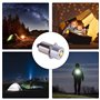 5W 6-24V Ampoule LED de Rechange de Haute Luminosité P13.5S Ampoule de Remplacement 200~210lm pour Lampe de Poche Torche Lampe d