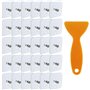 Lot de 30 crochets autocollants pour photos