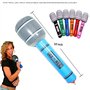 Lot de 15 instruments gonflables colorés - Jouet pour guitare aérienne - Saxophone gonflable - Microphone gonflable - Guitare Be