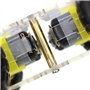 DollaTek Encodeur Intelligent de Vitesse de kit de châssis de boîte de Batterie de Voiture de Robot de Moteur pour Arduino - Qua