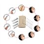 Wantli Kit de manucure coupe-ongles 10 en 1, outils professionnels de soins des ongles en acier inoxydable, Ensemble de Manucure