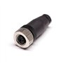 2 connecteurs M12 5 broches femelle, fiche de connecteur d'actionneur aéronautique, connecteur circulaire codé M12 B IP67 connec