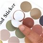 960 Gommettes Autocollantes Rondes Multicolor Couleur Codage Étiquettes 2cm Auto-adhésifs de Points Stickers