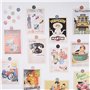 960 Gommettes Autocollantes Rondes Multicolor Couleur Codage Étiquettes 2cm Auto-adhésifs de Points Stickers