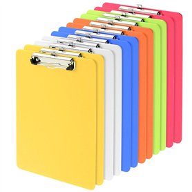 PINGEUI Lot de 12 porte-bloc en plastique de 6 couleurs