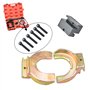 Zoomtools Compresseur de ressort hélicoïdal de jambe de force de moteur, extracteur de bobine de fourche interchangeable, ensemb