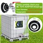 Robinet Cuve IBC en Alliage d'aluminium