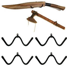 AUXPhome Lot de 4 mini supports d'épée – Robuste mais flexible