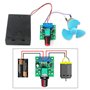 WayinTop 2pcs PWM Moteur Contrôleur de Vitesse Basse Tension DC 1,8V 3V 5V 6V 12V 2A 1803BK Commutateur de Commande Réglable ave
