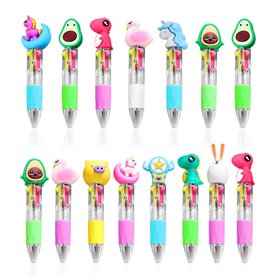 DHSBGWSX Lot de 15 mini stylos multifonctions