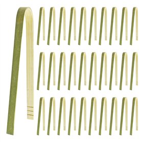 Lot de 30 pinces en bambou