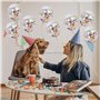 Lot de 15 Ballons à Confettis Colorés - Ruban de 10 m, Latex, Multicolores à Paillettes - Décorations et Accessoires de Fête