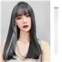 Lot de 15 extensions de cheveux blanches à la mode, diadèmes pour cheveux lisses pour filles, décorations de cheveux extensions,