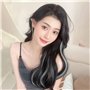 Lot de 15 extensions de cheveux blanches à la mode, diadèmes pour cheveux lisses pour filles, décorations de cheveux extensions,