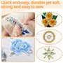 Pavlleen Lot de 10 Feuilles de Papier pour Broderies, Stabilisateur de Broderie Soluble, A4 (21cm*29.7cm) Papier Broderie, Dessi