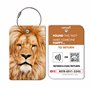 Retreev Étiquette de bagage retreev™ Smart NFC et QR Code : récupération sécurisée des sacs