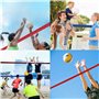 5m x 1m Filet de Remplacement de Volley-Ball avec Sac de Transport Standard Pliable Filet Volley P