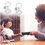 DECARETA 2 PCS Porte-Clés Professeur, Porte-Clés pour Enseignant avec 2 PCS Boîtes de Cadeaux Porte-Clés de Cadeau d'Appréciatio