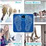 Masseur Électrique Pied, Machine de Massage des Pieds EMS,Masseur de Pieds Électrique, Tapis de Masseur de Pied d'USB Portable, 