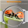 UniqueMe 9H Full Screen pour Samsung Galacy Active2/Watch 4 44 mm Protection d'écran, 2 Pièces Verre de Protection en Aluminium,