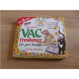 Lot de 6 désodorisants pour aspirateur extra forts pour les amoureux des animaux