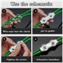 20 Pièces Duplex Clips M2 Câble Métallique Clips Inoxydable 304 Pinces Duplex pour Gréement de Câble Métallique de 2 mm