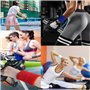 16 Pièces Bandeau Poignet Sport Bandeau de Transpiration Poignet Serre Poignet Tennis Bracelet en Coton Élastique Respirant Anti