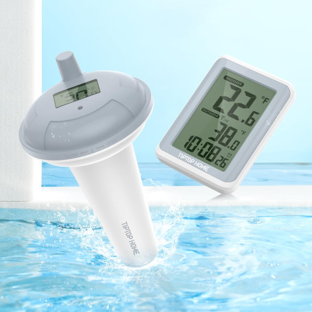 Thermomètre de piscine sans fil