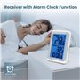 Thermomètre de piscine sans fil, flottant, facile à retirer, avec protection IPX7 contre l'eau et moniteur de température/humidi