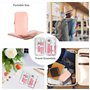Set de manucure pour femmes Kit Nail Clipper Set Travel Manicure Kit à ongles en verre Coupe-ongles en acier inoxydable avec étu