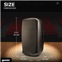 Gemini Sound Sound AS-2115BT-PK Party Bluetooth 15 Woofer 2000W Système Actif PA DJ Bluetooth Haut-parleurs avec Support de Haut