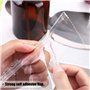 MZMing [50 Pièces A4 Sachet en Poly Cellophane Transparent Sac Scellé Auto-Adhésif Poche en Plastique épaississante OPP pour Emb