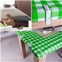 MZMing 8 Pièces Pinces à Nappe en Plastique Blanc pour Table d'Extérieur - Pinces Réglables à Ressort pour Nappe de Jardin Pique