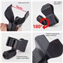 Pince Micro, 3 Pièces Support Universel de Microphone Clip de Qualité à Ressort pour Microphone Support pour Clip de Microphone 