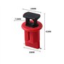 Sharplace 4x Dispositifs de Sécurité Verrouillage Disjoncteur Miniature Bricolage