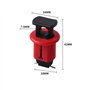 Sharplace 4x Dispositifs de Sécurité Verrouillage Disjoncteur Miniature Bricolage