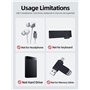 ARKTEK Adaptateur Micro USB vers USB C (Confezione da 2), Adaptateur USB C vers Micro USB Chargement et Synchronisation pour Gal