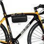 Qoosea Kit D'outils pour Vélo Outil de Réparation Sacoches avec Mini Pompe 120 PSI Outils Multifonction Pièce Crowbar pour Plein