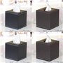 Cuir Marron Cube 13.5
