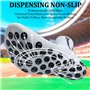 6 Paires Chaussette Antidérapante Foot Homme Femme Chaussettes de Football 40-44 Grip Socks, Sports de Plein Air Chaussettes de 
