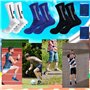 6 Paires Chaussette Antidérapante Foot Homme Femme Chaussettes de Football 40-44 Grip Socks, Sports de Plein Air Chaussettes de 