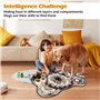 Tapis de Fouille Chien, Couverture Pliable, Tapis de Recherche pour Chien, Tapis éducateurs pour Chiens