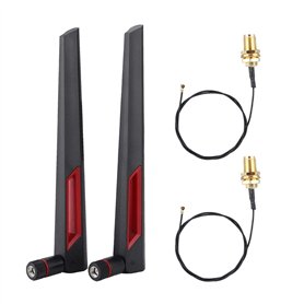 Antenne de routeur WLAN WiFi externe IPEX4 à RP SMA mâle