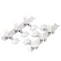 Cordes de Guitare Classique Tuning Peg Tuners Mécaniques Argent Cheville De Réglage Guitare Classique