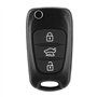 Clé de Voiture - Boutons de Remplacement pour Coque de Clé avec clé Intelligente à Trois Boutons et télécommande Compatible avec